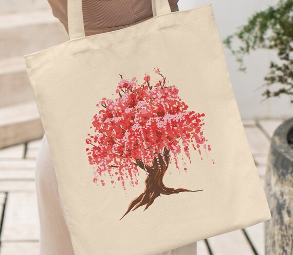 blossom tote bag