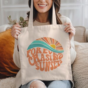 Summer Tote Bag, Beach Bag, Beach Tote, Beach Vacation, Summer Vacation, Summer Bag, Beach Lover Gift, Surfer Gift, Sunset Bag, Summer Vibes