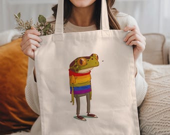 Gay Gifts: Pride Tote Bag, Gay Tote Bag, lgbtq, Queer Gifts, Gay Pride, Lesbian Gifts, Lesbian Tote Bag