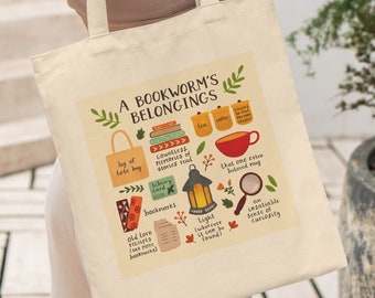 Bookworm Tote, Book Tote Bag, Bookish Tote, Book Lover Bag, Hot Girl Book Tote Bag, Book Tote Bag For Her, Reading Tote, Library Tote Bag