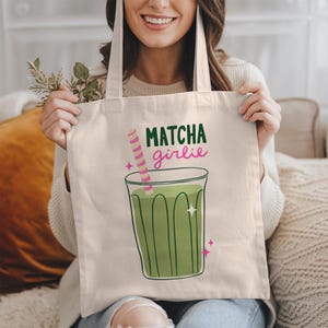 Matcha Tote Bag - Etsy