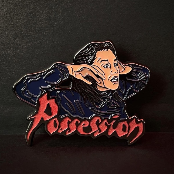 Possession // Isabelle Adjani horror enamel pin