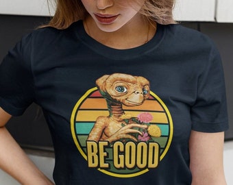 Camiseta retro de E.T, et, et camiseta, et camiseta, et alien, et 1982,et, et