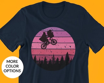 Retro E.T. T-Shirt, 1982 Spielberg Movie Tee