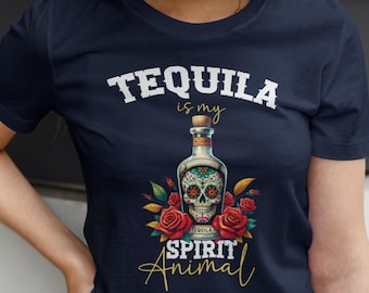 Tequila Spirit Animal T-Shirt, Funny Tequila Lover Tee
