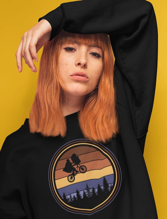 Retro E.T , Extra Terrestrial , Alien, Movie, Vintage 80s Sweater 