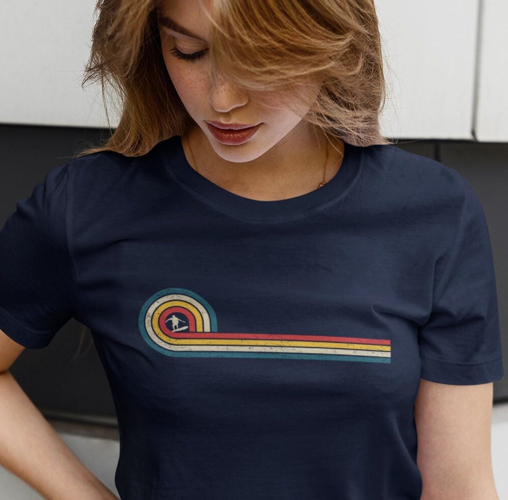 Surfer Gift Vintage Wave Retro Surfing Surf Beach T-Shirt, beach shirt, summer tee, surfing tshirt, ride the wave