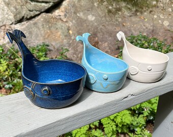 Whale Bowl for Sauce Ice Cream Prep Snacks Salsa or Party Dip
