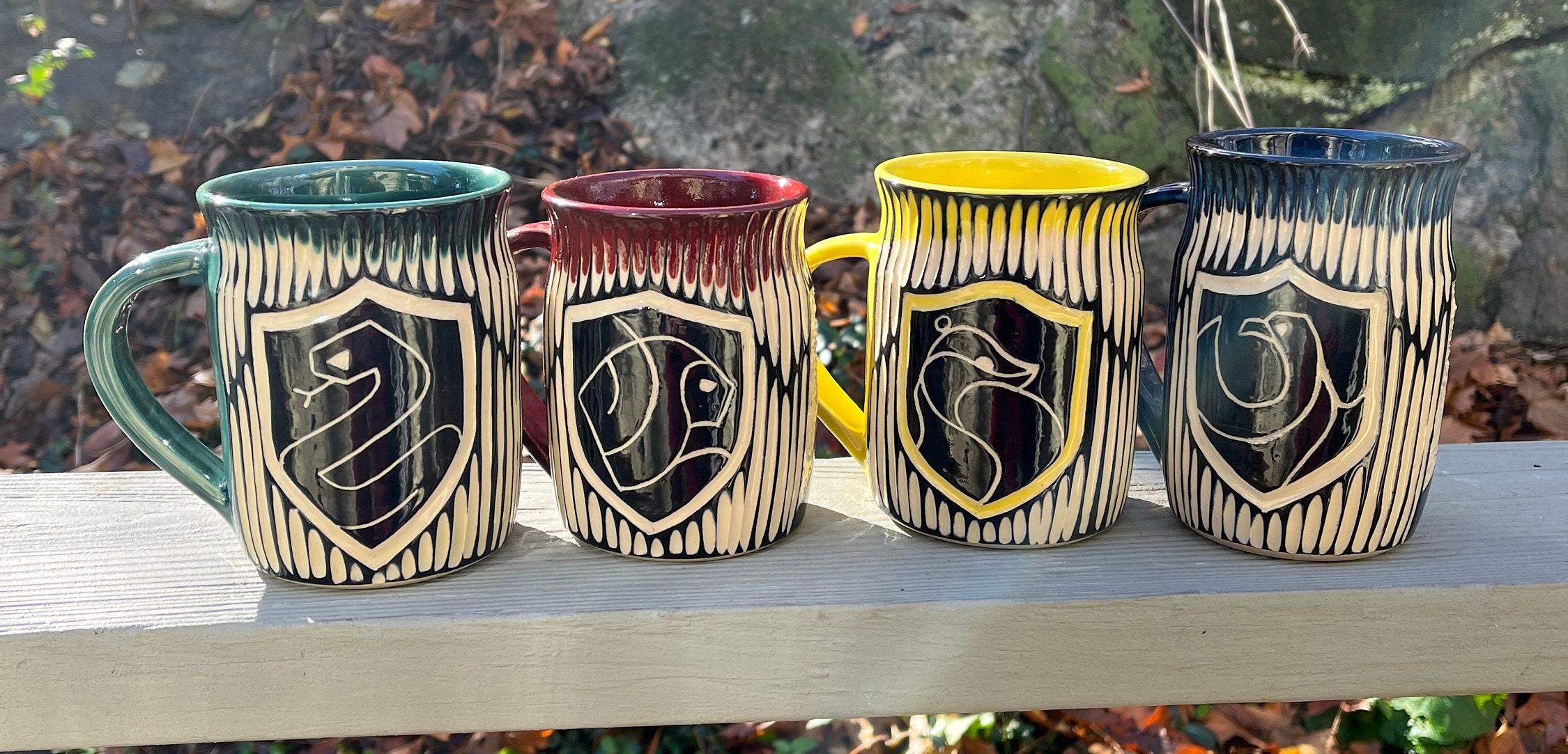 24 oz white coffee mugs White Glazed Plastic Coffee Mugs main image 0