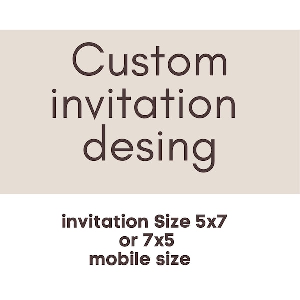 Customize digital Invitation Design, Custom Invitation for Your Event, Customize Birthday Invite, Custom Printable kid Invitation template .