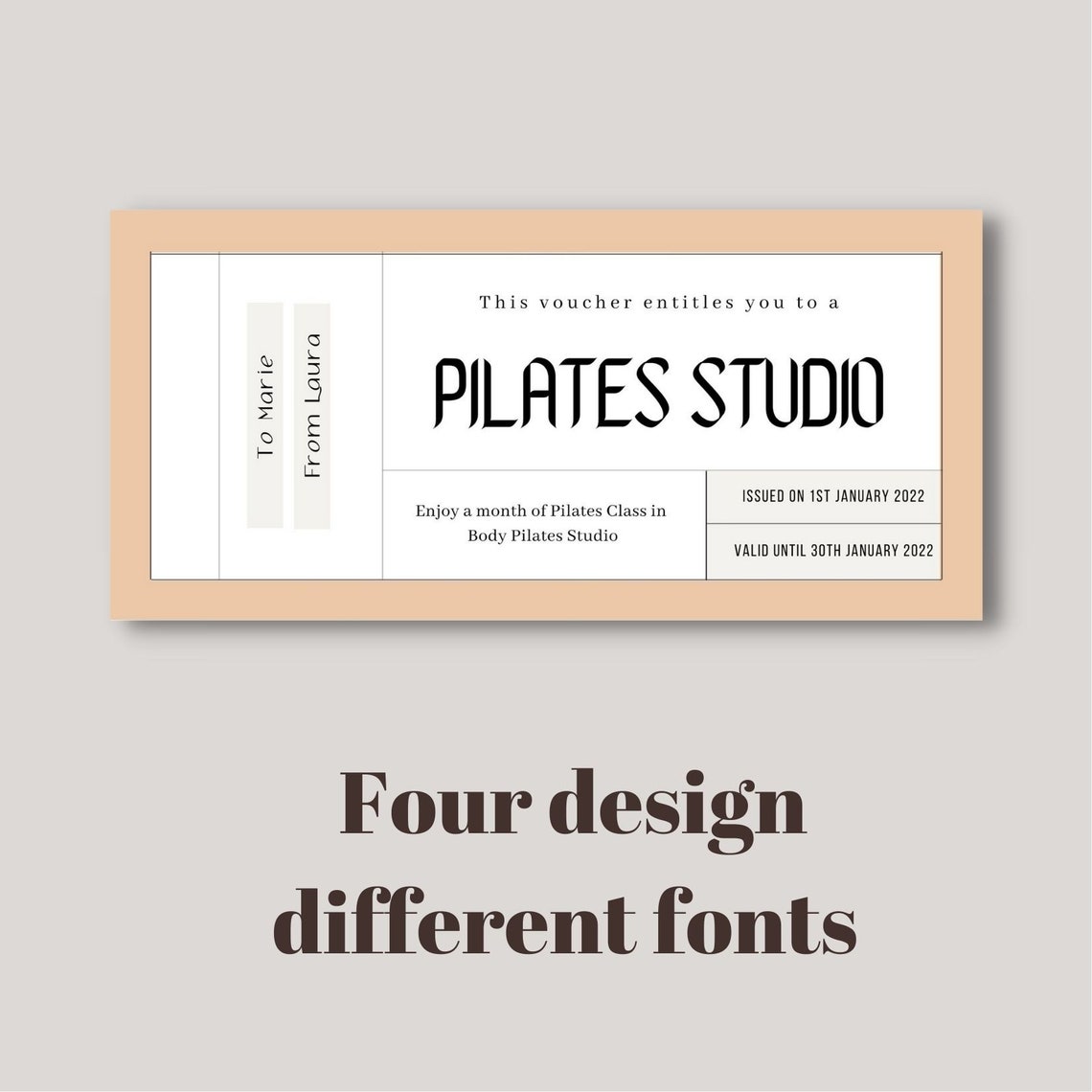 Editable and Printable Coupon Template Custom Coupon Gift | Etsy
