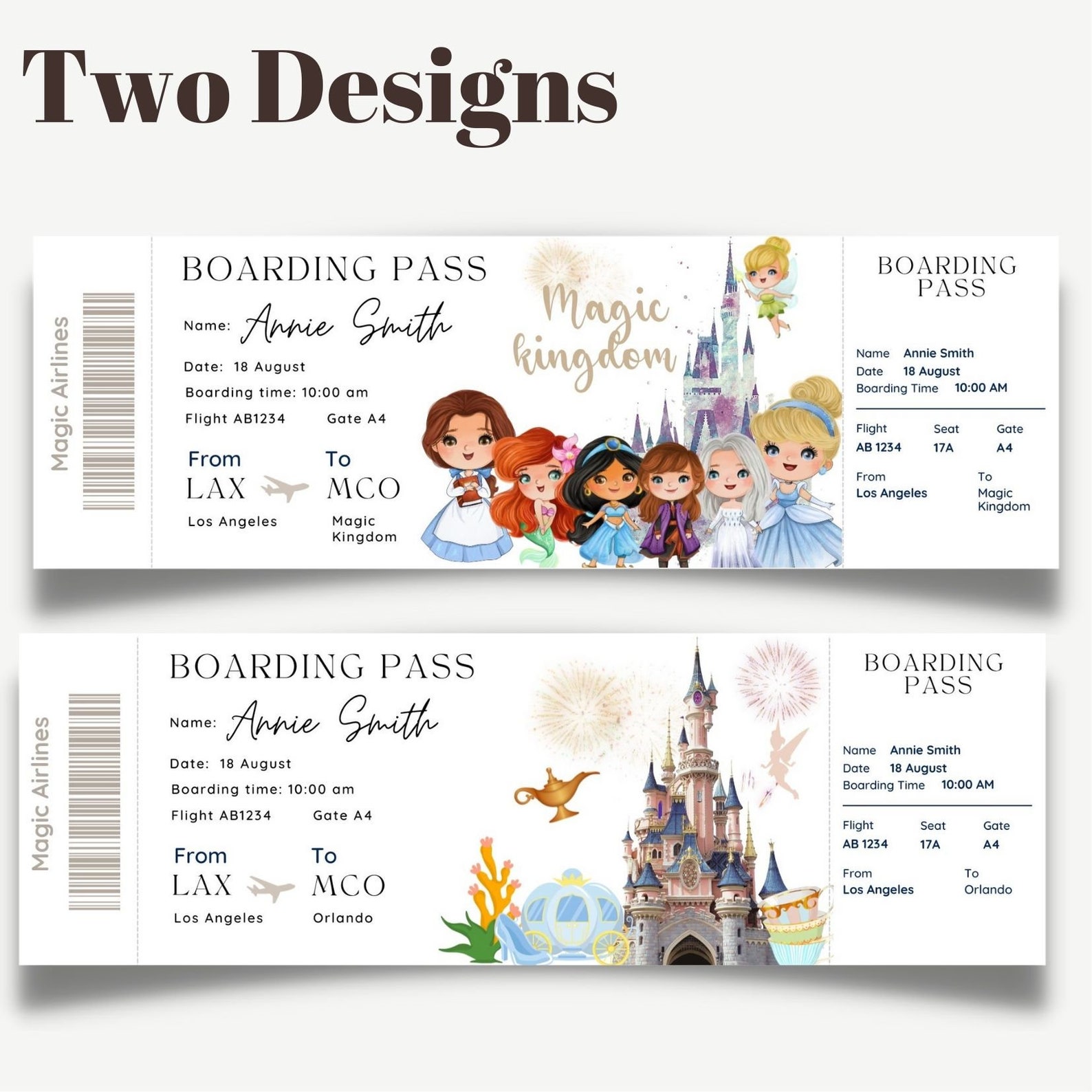Printable Ticket To Magic Kingdom Editable Boarding Pass To Park Theme printable-ticket-to-magic-kingdom-editable-boarding-pass-to-park-theme