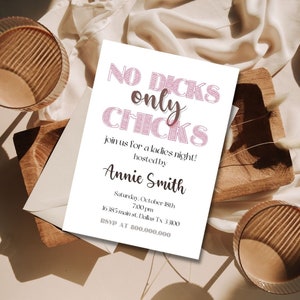 Editable and Printable Ladies Night Invitation Template, Girls Night ...
