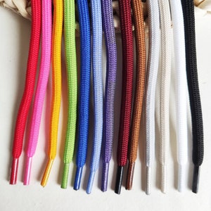 Beyond Trim Drawstring Cord Rope Flat Cotton With Metal Tips 55 Inch  Replacement Piping Drawcord String Clothing Hoodie Sewing DIY Crafts 