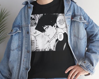 Blue Lock Manga Karasu Tabito Camiseta unisex de algodón pesado