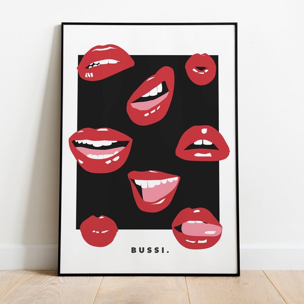 Poster | Art Print / Din A2 "Bussi"