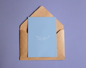 Postcards "I'm so glad I have you" | A6 with kraft paper envelope | Mini-Print