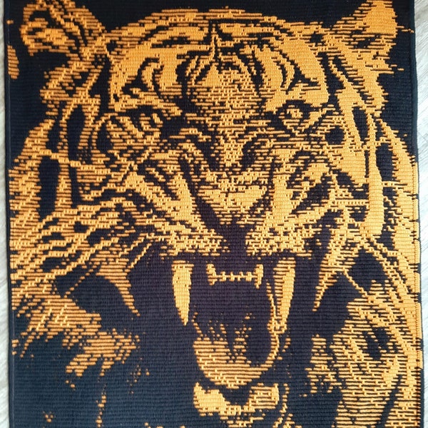Ravishing Roar - Overlay Mosaic Crochet Tiger - Pattern Only!