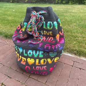 Lots of Love - Overlay Mosaic Bag and Blanket