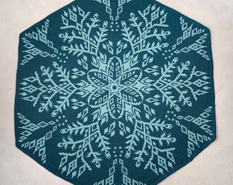 Arctic Bloom - Overlay Mosaic Snowflake