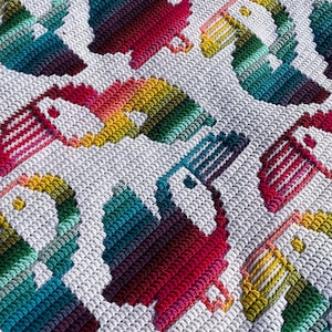 Toucan do it! - Overlay Mosaic Crochet pattern