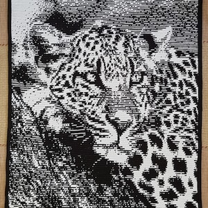 Spotted - Overlay Mosaic Crochet Leopard - Pattern only