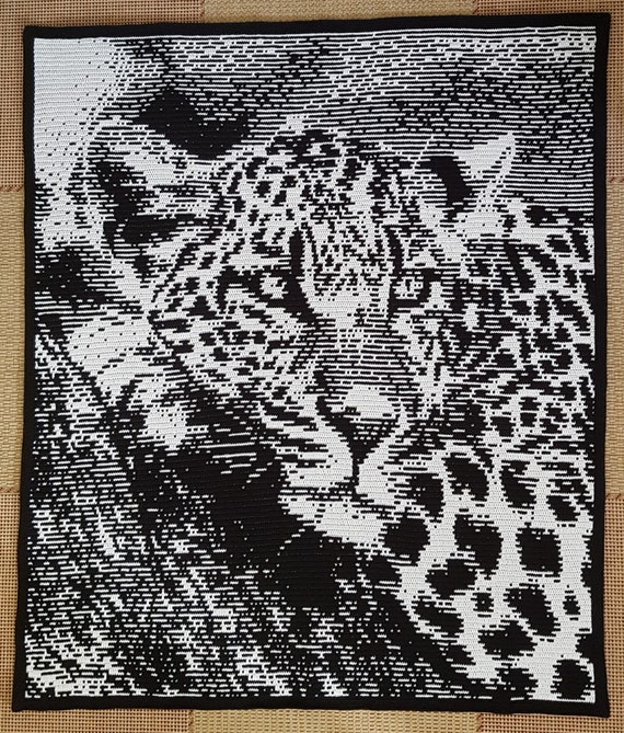 Spotted - Overlay Mosaic Crochet Leopard - Pattern Only - Etsy