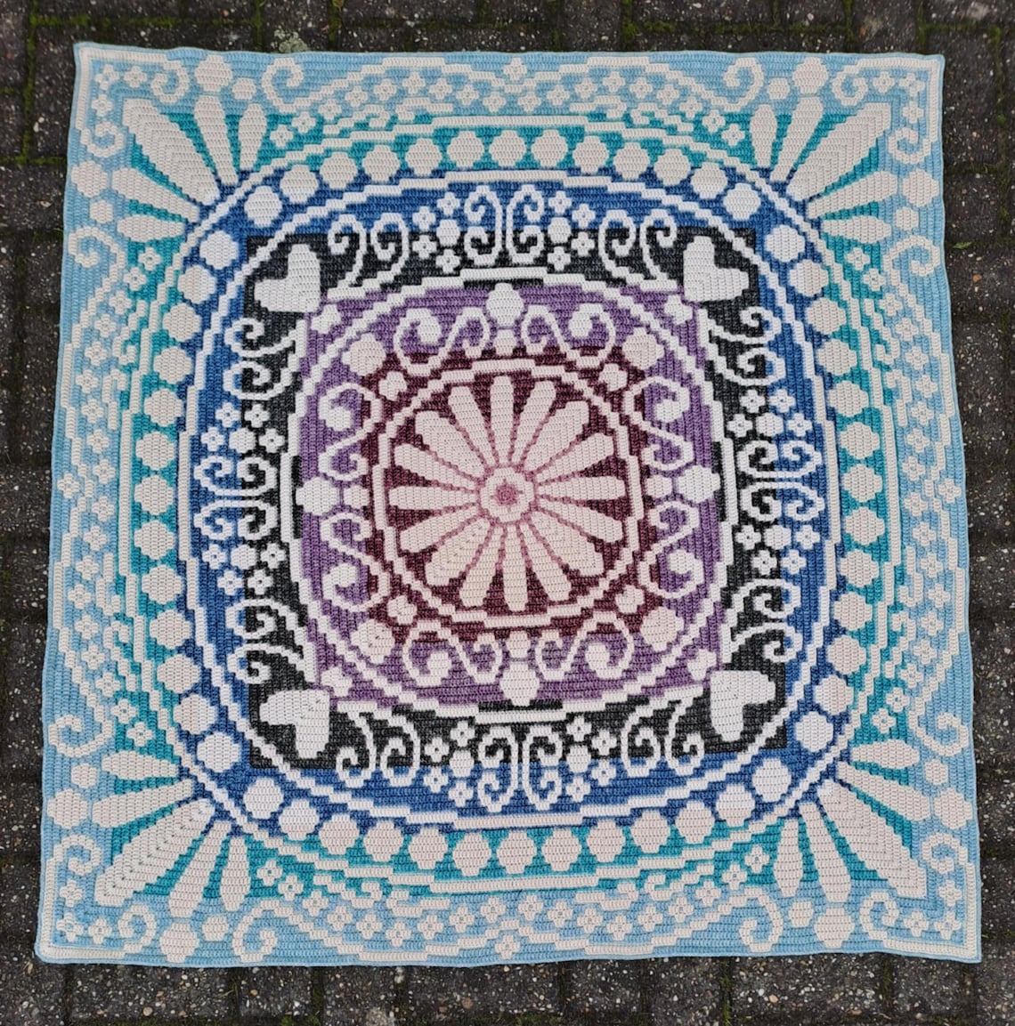 Mendoza - Overlay Mosaic Crochet Pattern - Etsy
