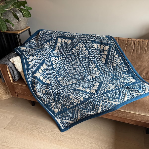 Bibelot - Patrón de ganchillo de mosaico superpuesto