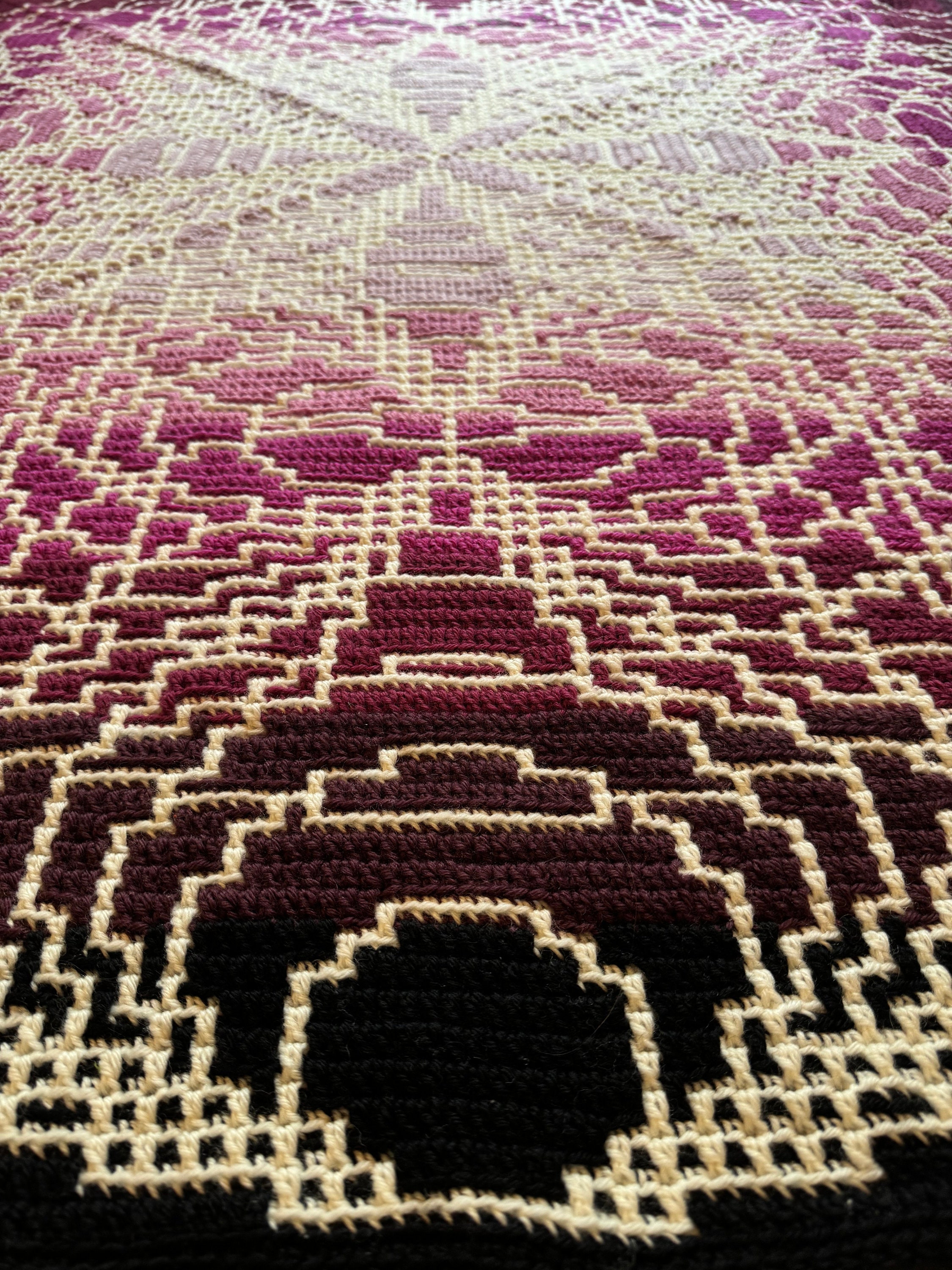 Inner Circle - Overlay Mosaic Crochet Pattern - Etsy