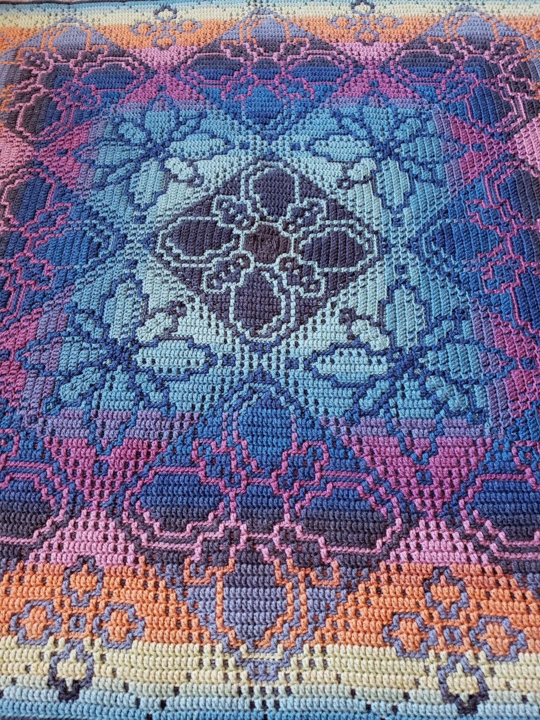 Flowersense Overlay Mosaic Crochet Pattern Canada