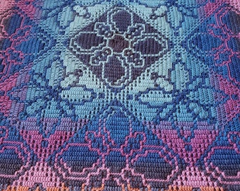 FlowerSense - Overlay Mosaic Crochet Pattern