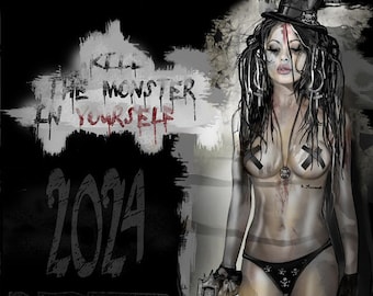 Moon calendar-Kill the Monster in your self