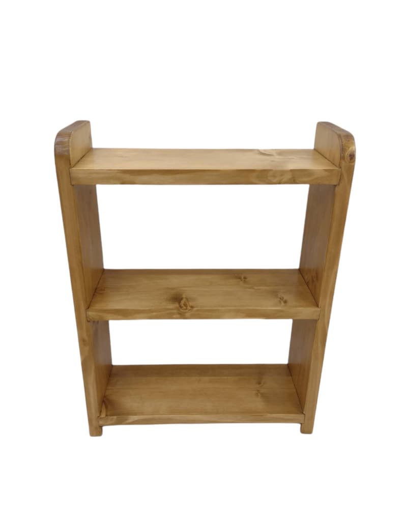 Wooden shelf freestanding or wall mounted image 10