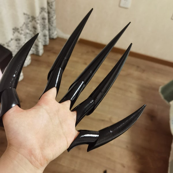 Claw Set, Finger armor, cosplay armor, Game Prop Replica