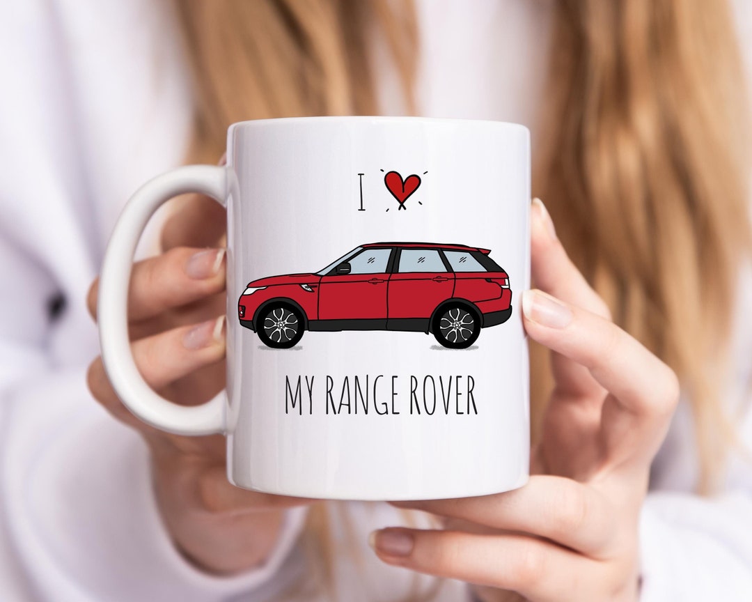 Range Rover Land Rover Accessory Gifts Range Rover Mug | Personalised With Name| New Car Gift | Range Rover ...