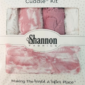 Shannon Fabrics Minky Crazy 8 Rosalie Blanket Kit– Shannon Fabrics – Minky Cuddle Blanket