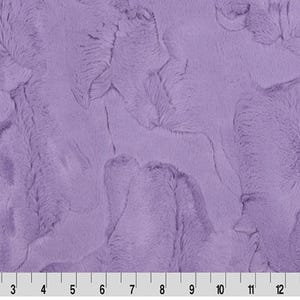 Shannon Fabrics Minky - Luxe Cuddle® Hide Bellflower / 60&quot; wide - Shannon Fabrics