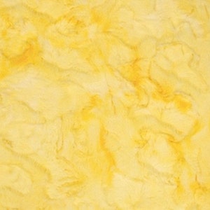 Shannon Fabrics Minky - Luxe Cuddle® Galaxy Lemon Drop/60&quot; wide - Shannon Fabrics