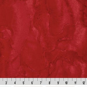 Shannon Fabrics Minky - Luxe Cuddle® Hide Cardinal/60&quot; wide - Shannon Fabrics