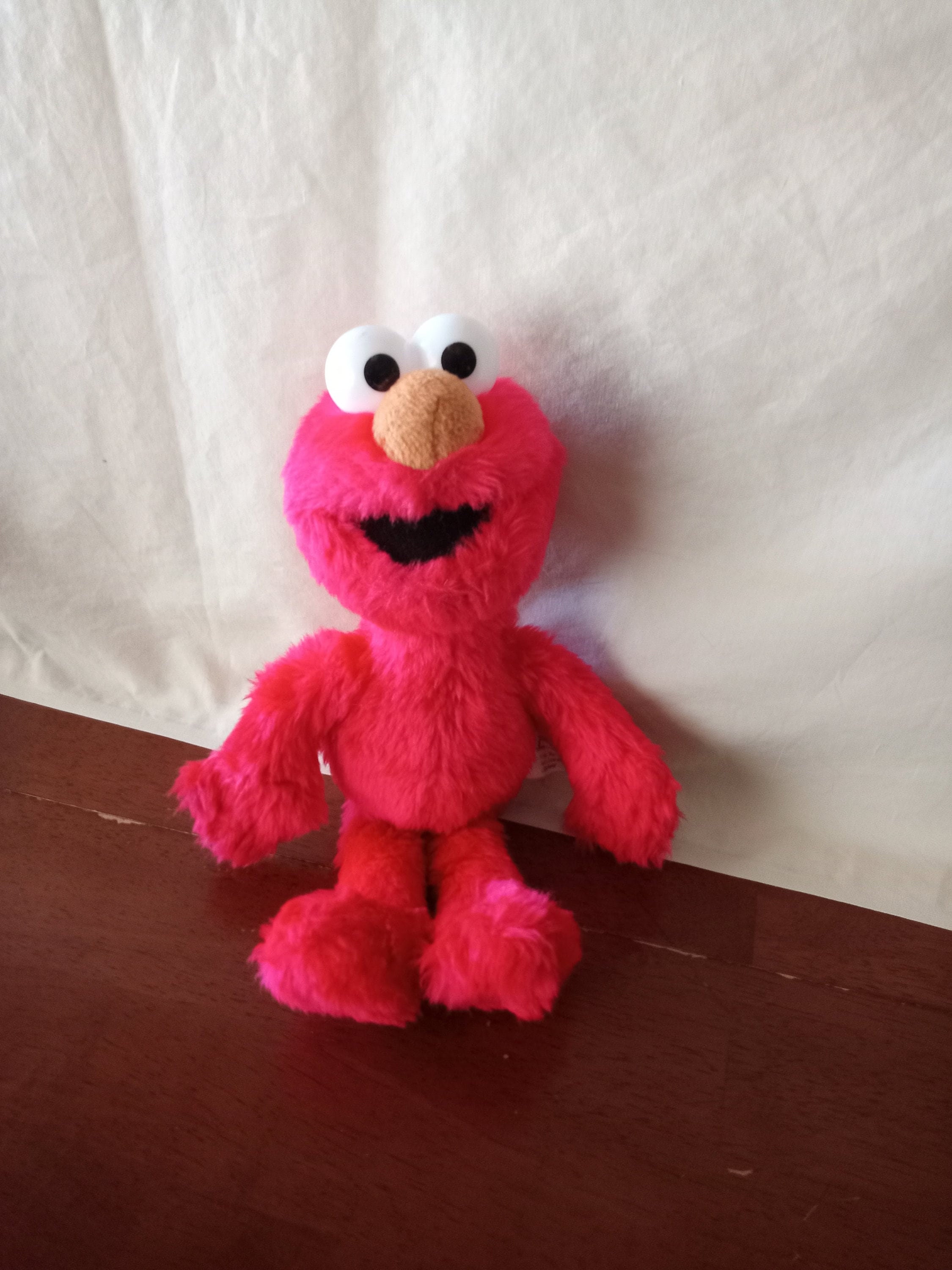 Muligt ekstensivt Rusland Elmo Doll Furry Red Muppet Monster Kind Friendly Orange Nose - Etsy