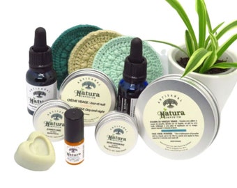 Vegan facial gift set | Facial gift box | Natural Face Care | Holistic skincare | Winter selfcare | Facial treatment | Gift St Valentine's
