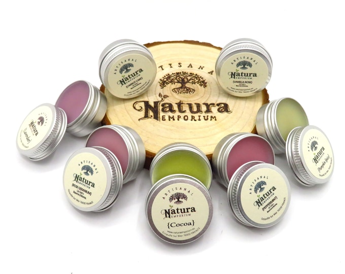 100% Natural Lip Balm | Vegan & Cruelty Free Lip Balm | Vegetable Pigment Lip Gloss | Mother's Day Gift