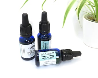 Olio per unghie | Olio per cuticole | Siero per unghie con oli essenziali | Cura olistica | Cura naturale delle unghie