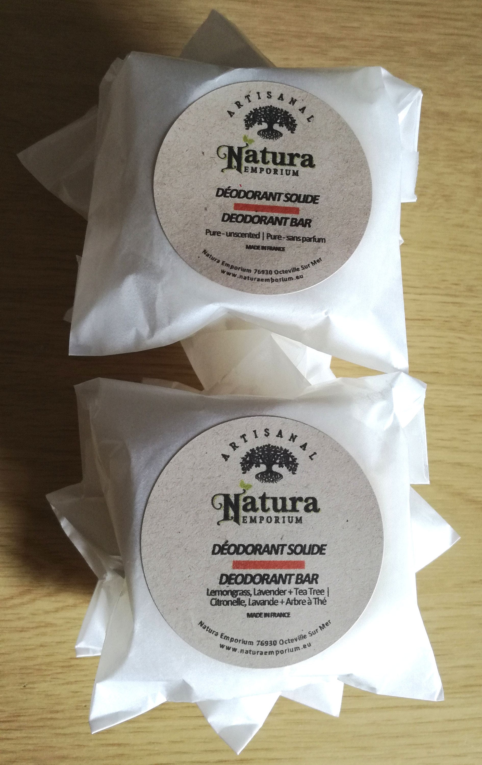 Natural & Vegan Deodorant Bar or Balm | Solid Deodorant Bar | Plastic ...