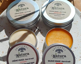 Crème ou baume visage jour et nuit | Soin hydratant pour peau sèche | Soin hivernal | Bien-être de la peau | Holistique beauté | Soin visage
