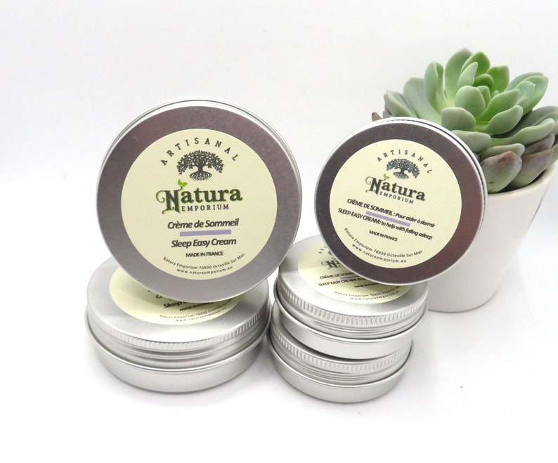 Soothing sleep balm Natural aromatherapy sleep balm Calming and relaxing massage balm 100% Natural and vegan friendly zdjęcie 8