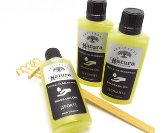 Olio per massaggi | Cura della pelle e dei muscoli | Olio per il corpo | Massaggio di coppia | Benessere invernale | Salute olistica | Regalo di coppia