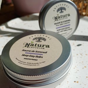 Beruhigender Schlafbalsam | Aromatherapie-Balsam | Beruhigender und entspannender Massagebalsam | Winter-Wellness | Ganzheitliche Gesundheit
