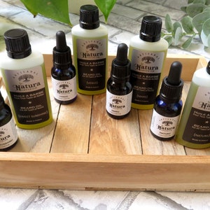 Natural and vegan beard oil | Daily beard care for shine and growth | Beard conditioning oil 50 ml / 15 ml